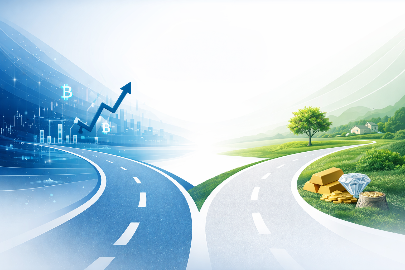 Verschiedene Vermögensmodelle